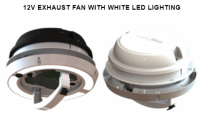 Maxxair Maxxfan Dome PLUS Roof Vent With 12v Fan & LED Lighting